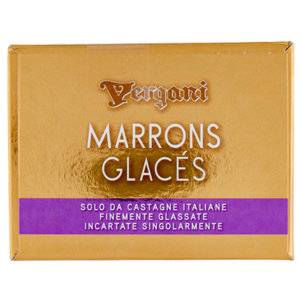 Vergani Marrons Glacés Interi Incartati Singolarmente 140 g