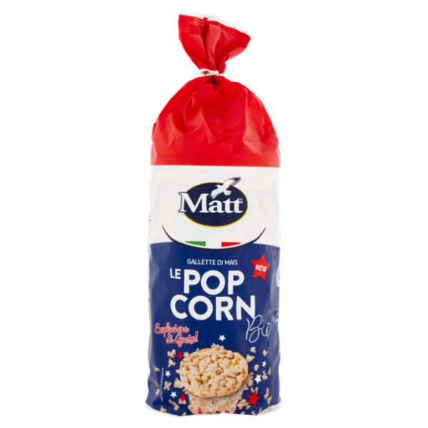 Matt Gallette di Mais le Pop Corn Bio 100 g