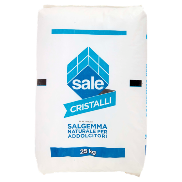 Italkali sale Cristalli Salgemma Naturale per Addolcitori 25 kg