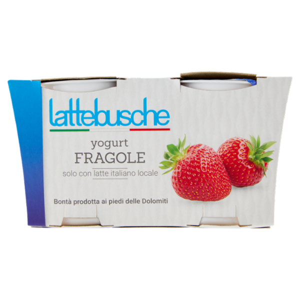 lattebusche yogurt Fragole 2 x 125 g