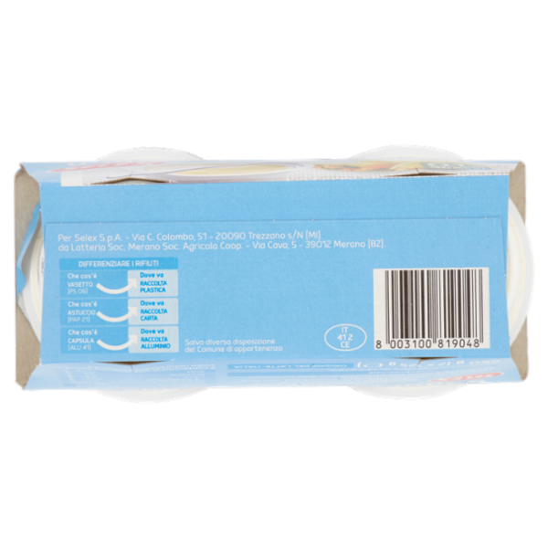 Selex Yogurt Magro Ananas 2x125 g