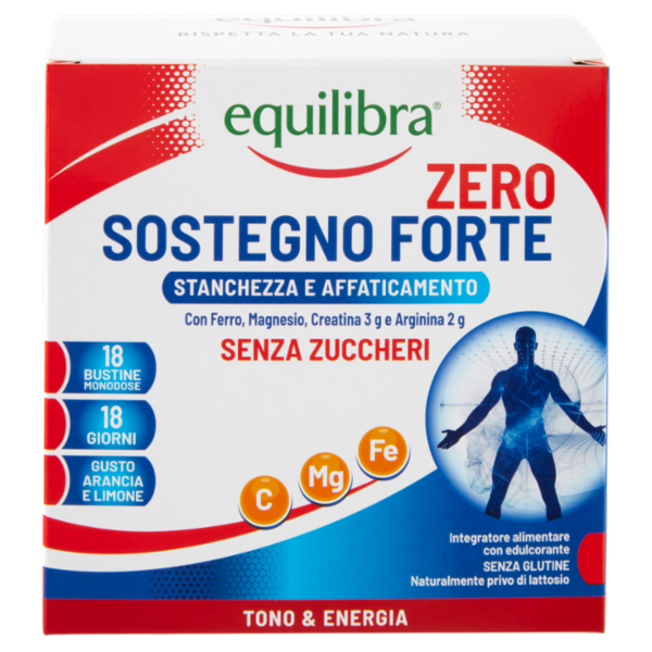 equilibra Sostegno Forte Zero Bustine Monodose 18 x 8 g