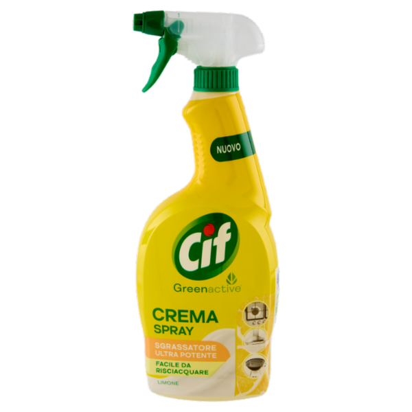 Cif Greenactive Crema Spray Limone 650 ml