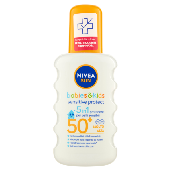 Nivea Sun babies & kids sensitive protect 50+ Molto Alta 200 ml