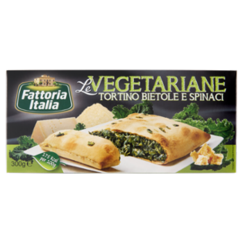 Fattoria Italia Le Vegetariane Tortino Bietole e Spinaci Surgelato 300 g