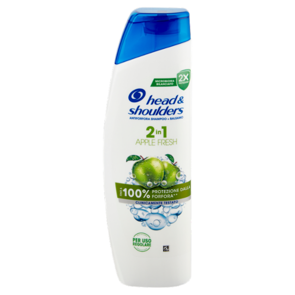 Head & Shoulders Antiforfora Shampoo + Balsamo 2in1 Apple Fresh 250 ml