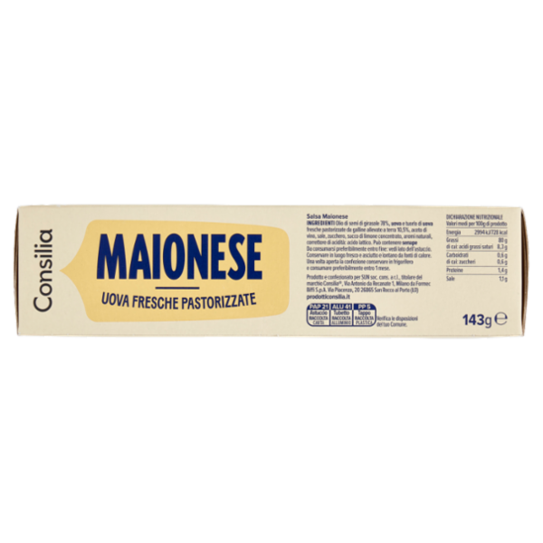 Consilia Maionese 143 g
