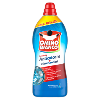 Omino Bianco Lavatrice Anticalcare + Elimina Odori 1500 Ml