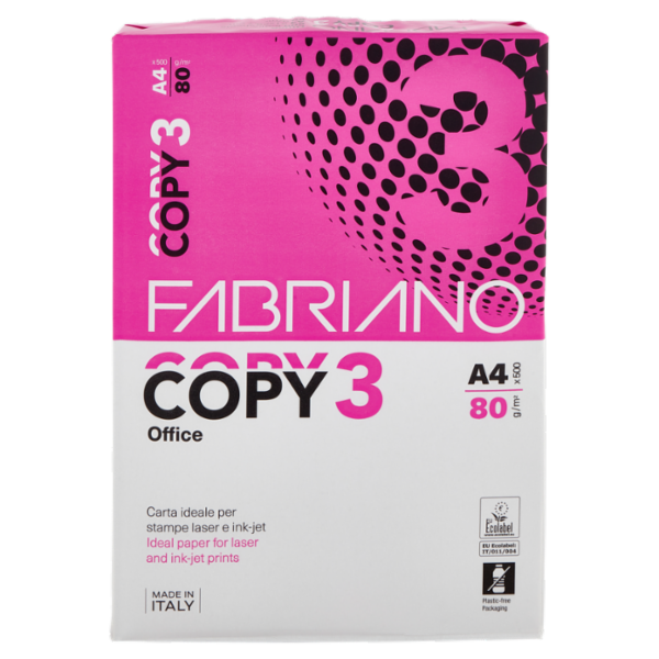 Fabriano Copy 3 Office A4 80 G/m� 500 Fogli