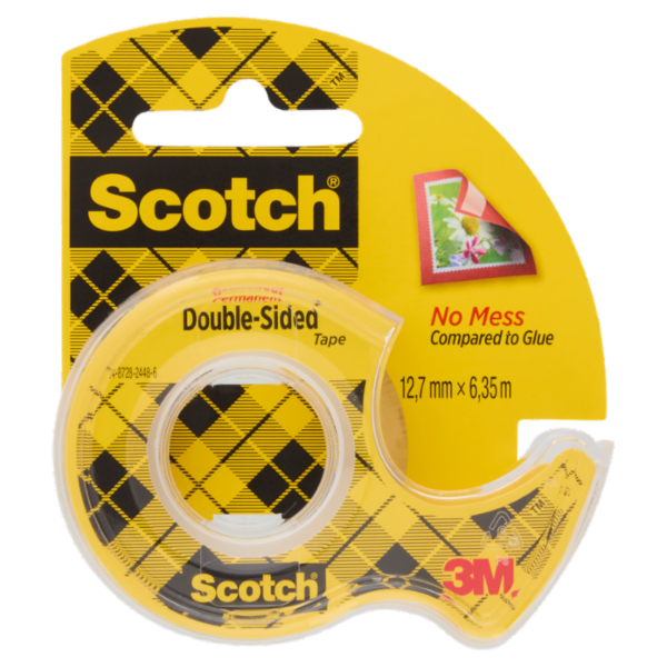 Scotch® Nastro biadesivo trasparente 12,7mm x 6,35mm
