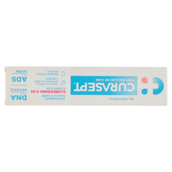 Curasept Gel Dentifricio Trattamento Placca e Carie Clorexidina 0.05 75 ml