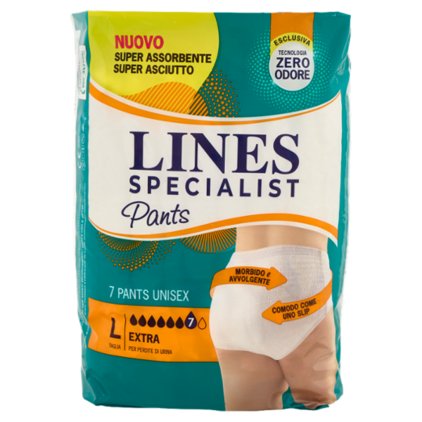 Lines Specialist Pants Unisex Extra Taglia L 7 pz