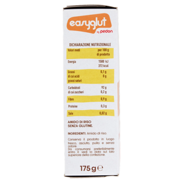 pedon easyglut amido di riso 175 g