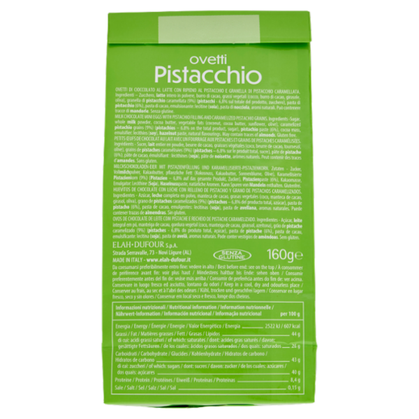 Novi ovetti Pistacchio 160 g