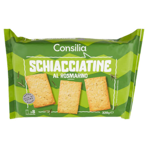 Consilia Schiacciatine al Rosmarino 8x40 g