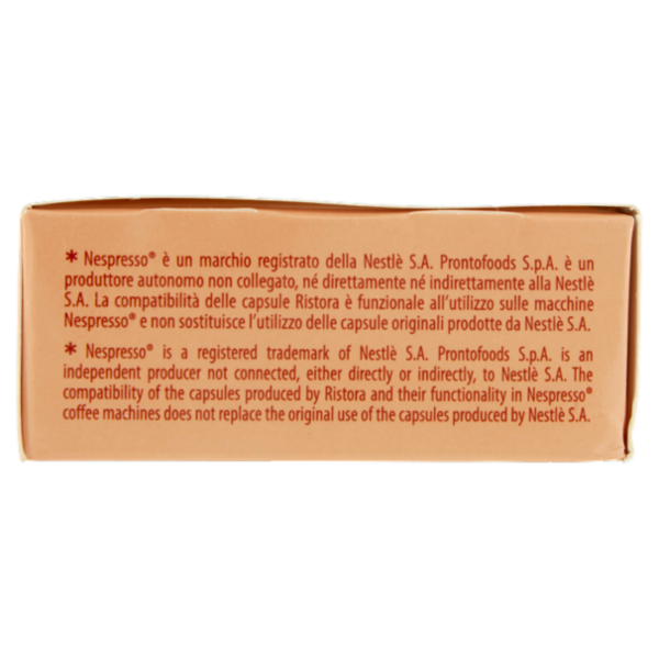 ristora Nocciolino 10 Capsule compatibili con macchine Nespresso* 70 g