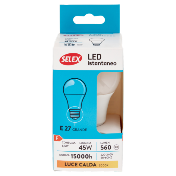 Selex Lampadina Led SMD Goccia E27 7W