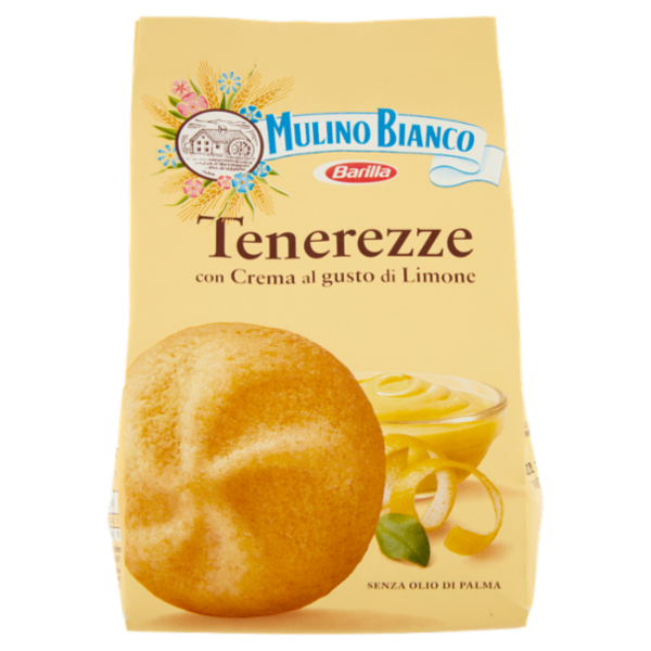 Mulino Bianco Tenerezze Biscotti con Crema al Gusto di Limone 200g