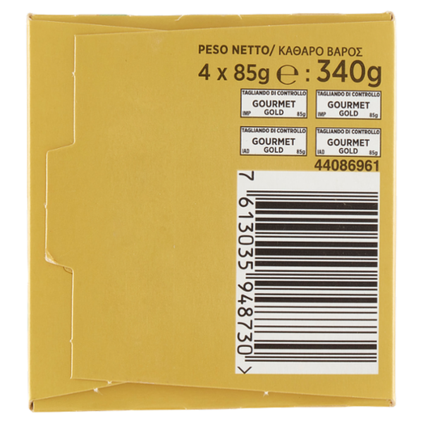 PURINA GOURMET Gold Tortini Pollo & Carote / Manzo & Pomodori 4 x 85 g