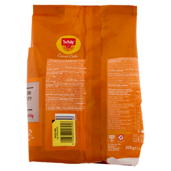 Schär Carrot Cake 5 x 40 g