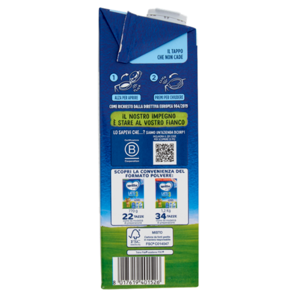 MELLIN 3 - Latte di Crescita Liquido, dal 12° mese compiuto al 24°, Fonte di Ferro, 1L