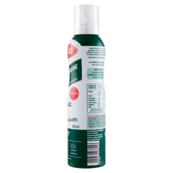 Bertolli Olio Extra Vergine di Oliva Originale Spray 200 ml