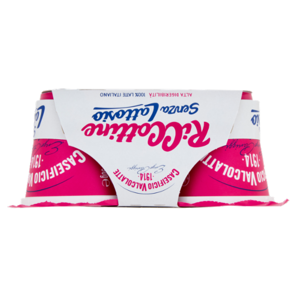 Caseificio Valcolatte Riccottine Senza Lattosio 2 x 90 g