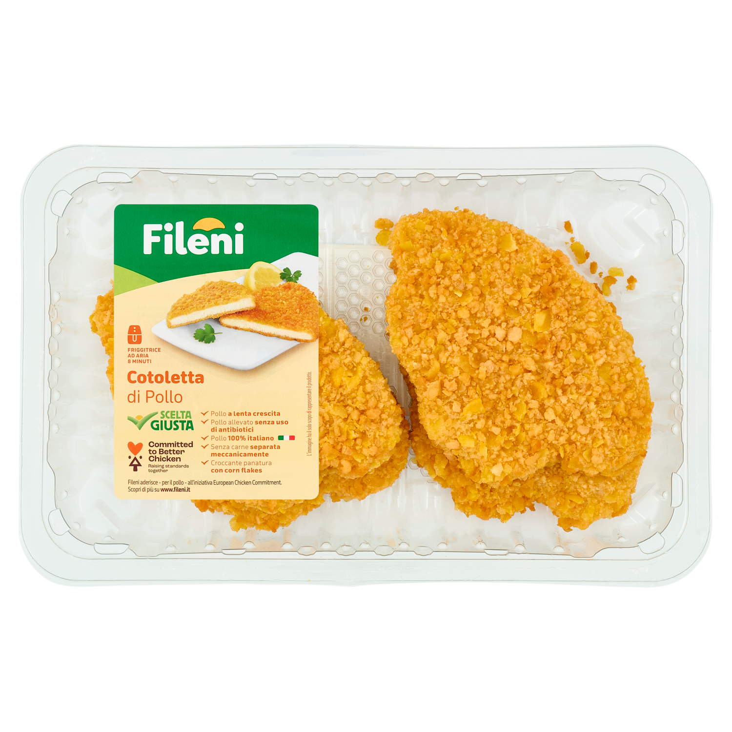Fileni Cotolette di Pollo 0,440 kg - Fileni