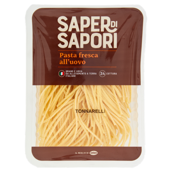 Selex Saper di Sapori Pasta Fresca all'Uovo Tonnarelli 250 g