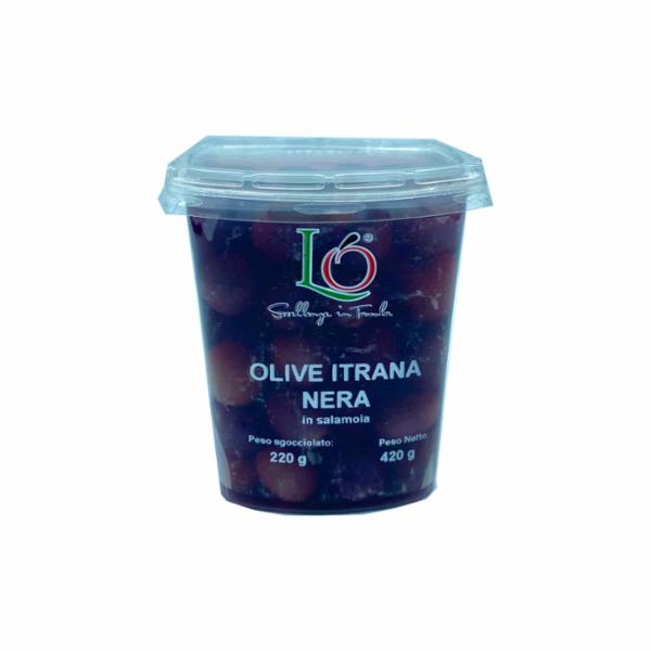 Olive Itrana Nera In Salamoia Gr.420