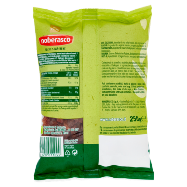 noberasco Bio Uva Sultanina 250 g