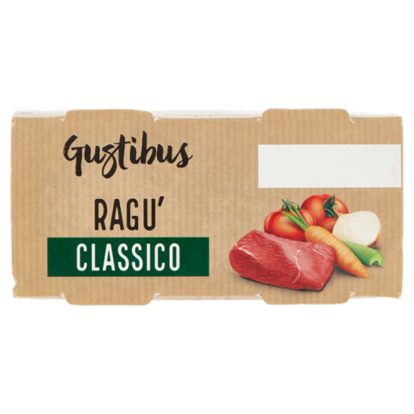 Gustibus Ragù Classico 2 x 180 g