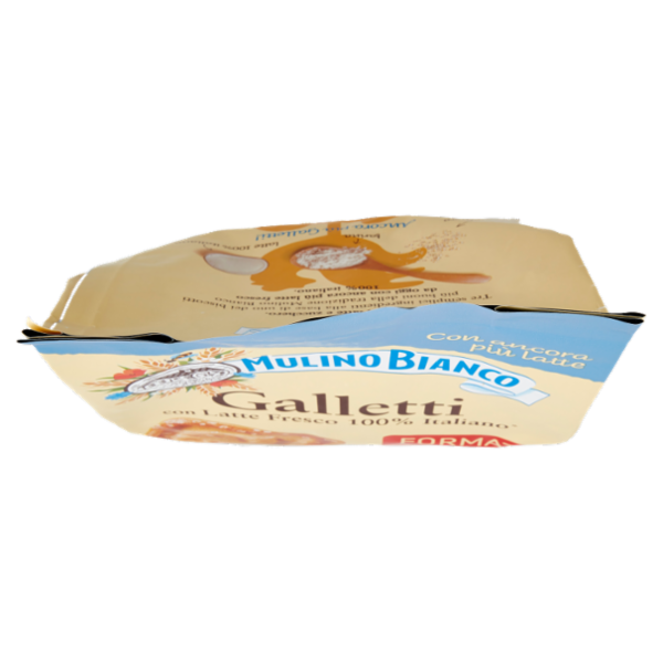 Mulino Bianco Galletti Biscotti con Latte Fresco 100% Italiano 1Kg