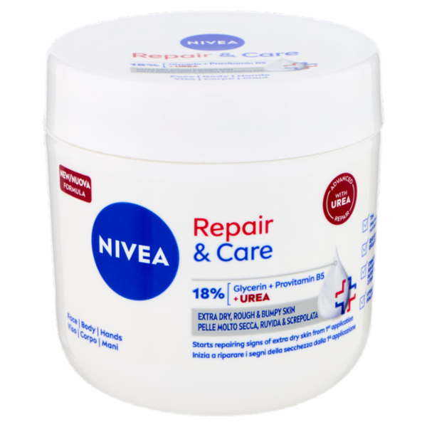 Nivea Repair & Care Pelle Molto Secca, Ruvida & Screpolata 400 ml