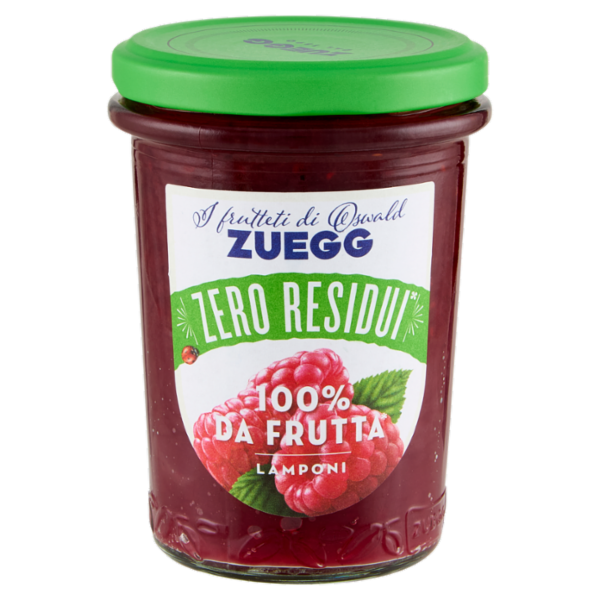 Zuegg I frutteti di Oswald Zuegg Zero Residui° 100% da Frutta* Lamponi 230 g
