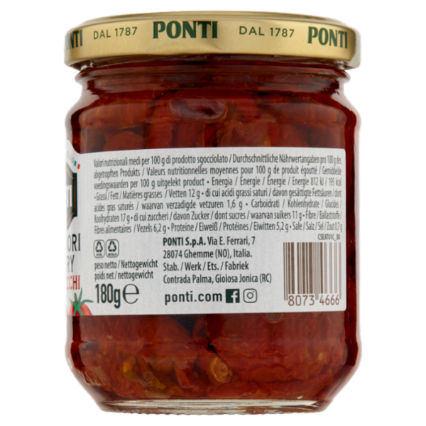 Ponti Pomodori Cherry Semi-Secchi 180 g