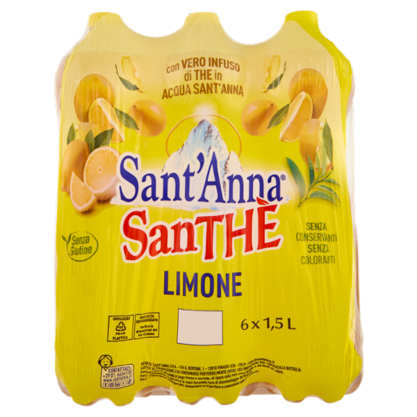 SanThè Sant'Anna Limone 6 x 1,5 L