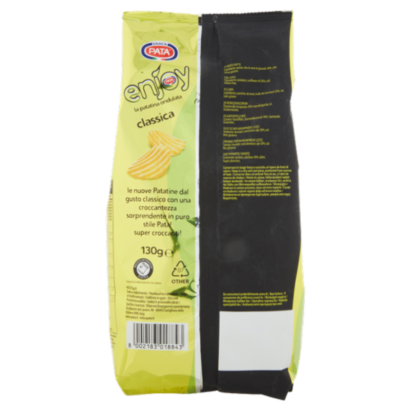 Pata enjoy la patatina ondulata classica 130 g