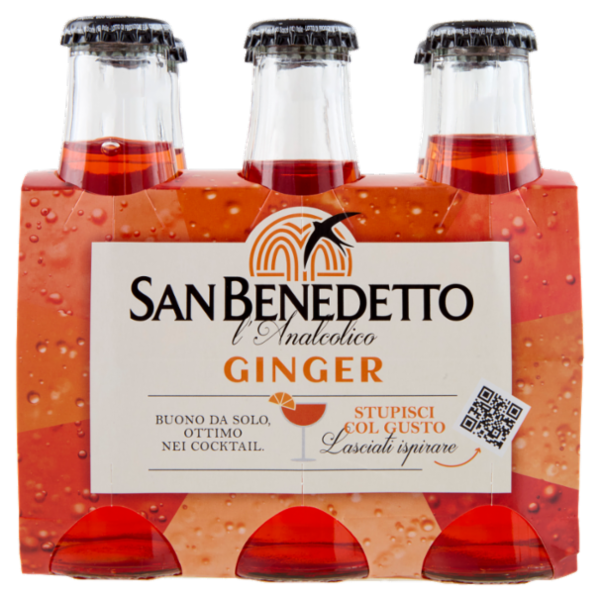 San Benedetto l'Analcolico Ginger 6 x 10 cl