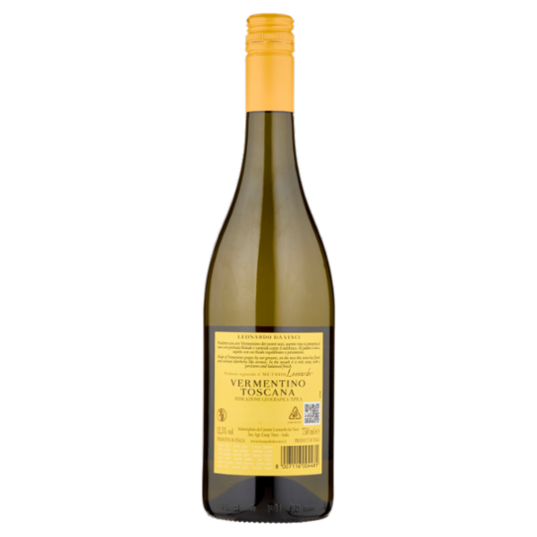 Leonardo Da Vinci Vermentino Toscana IGT 750 ml