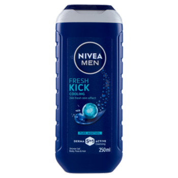 Nivea Men Fresh Kick Cooling Shower Gel 250 Ml