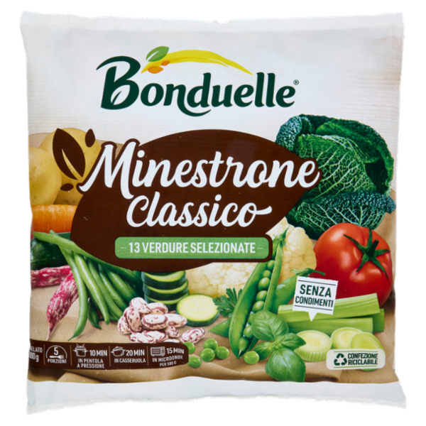 Bonduelle Minestrone Classico Surgelato 1000 g