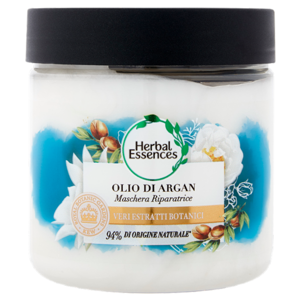 Herbal Essences Maschera Capelli Riparatrice con Olio di Argan 250 ml