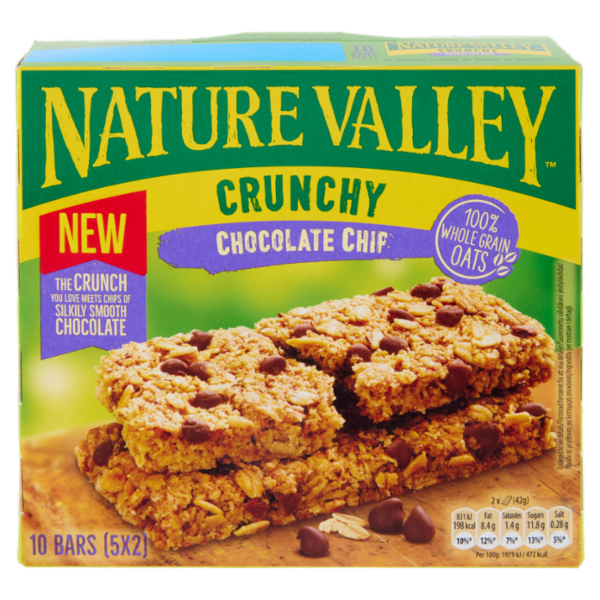 Nature Valley Crunchy Chocolate Chip 5 x 42 g