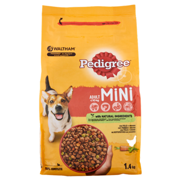 Pedigree Adult Mini con Pollo e Verdure 1.4 kg
