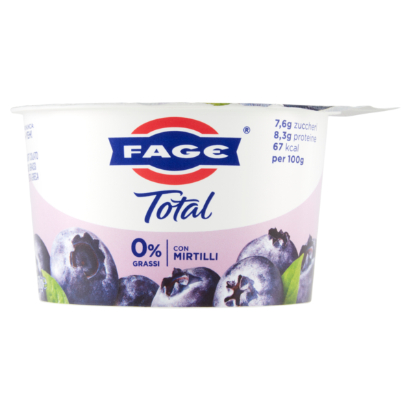 Fage Total 0% Grassi con Mirtilli 150 g