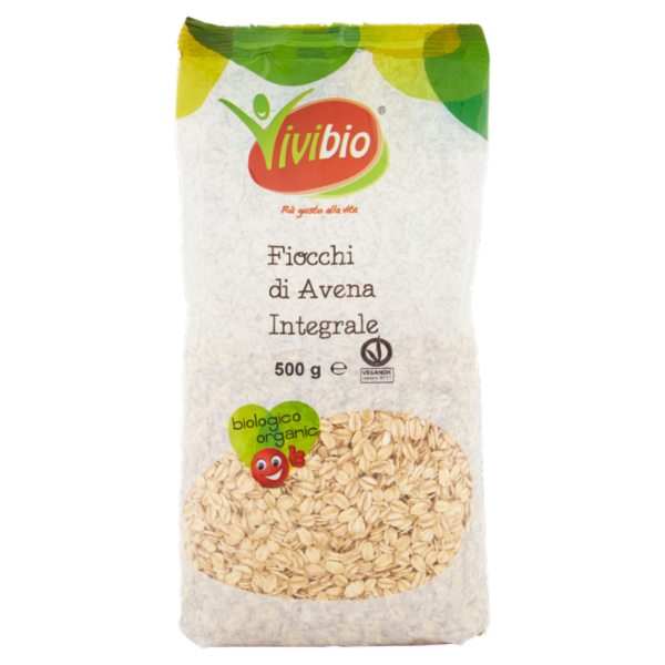 Vivibio Fiocchi di Avena Integrale 500 g