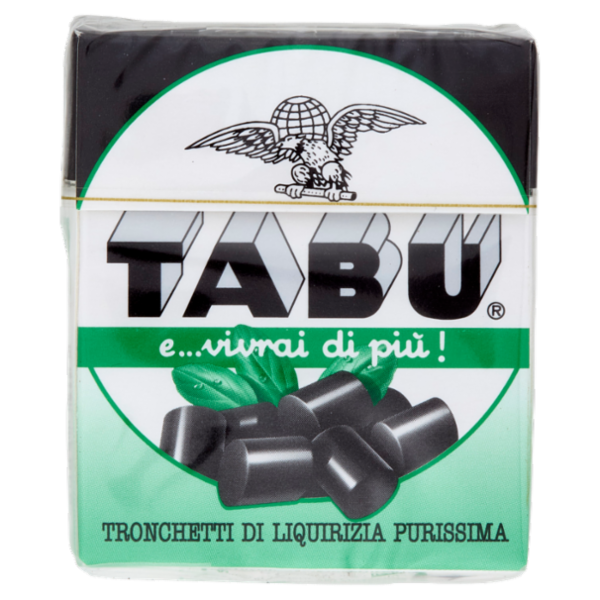 Tabu Tronchetti di Liquirizia Purissima 24 g