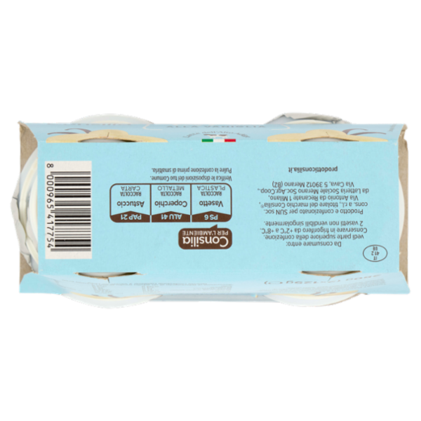 Consilia Yogurt Magro 0,1% Vaniglia 2x125 g
