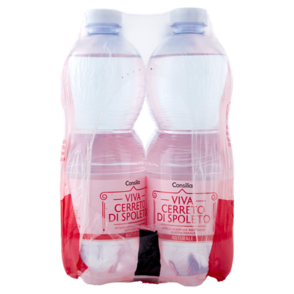 Consilia Acqua Minerale Naturale Fonte Viva Cerreto di Spoleto 6x0,5 l